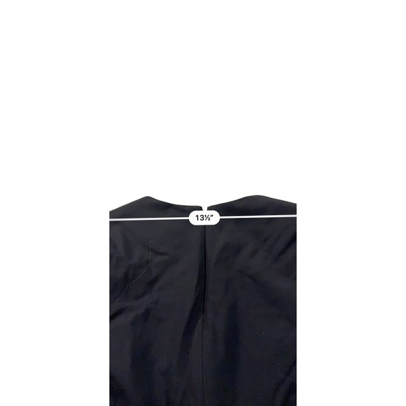 Banana Republic Dress Womens Size 2 Black Sleeveless Round Neck Back Zip EUC‎ - Picture 10 of 11
